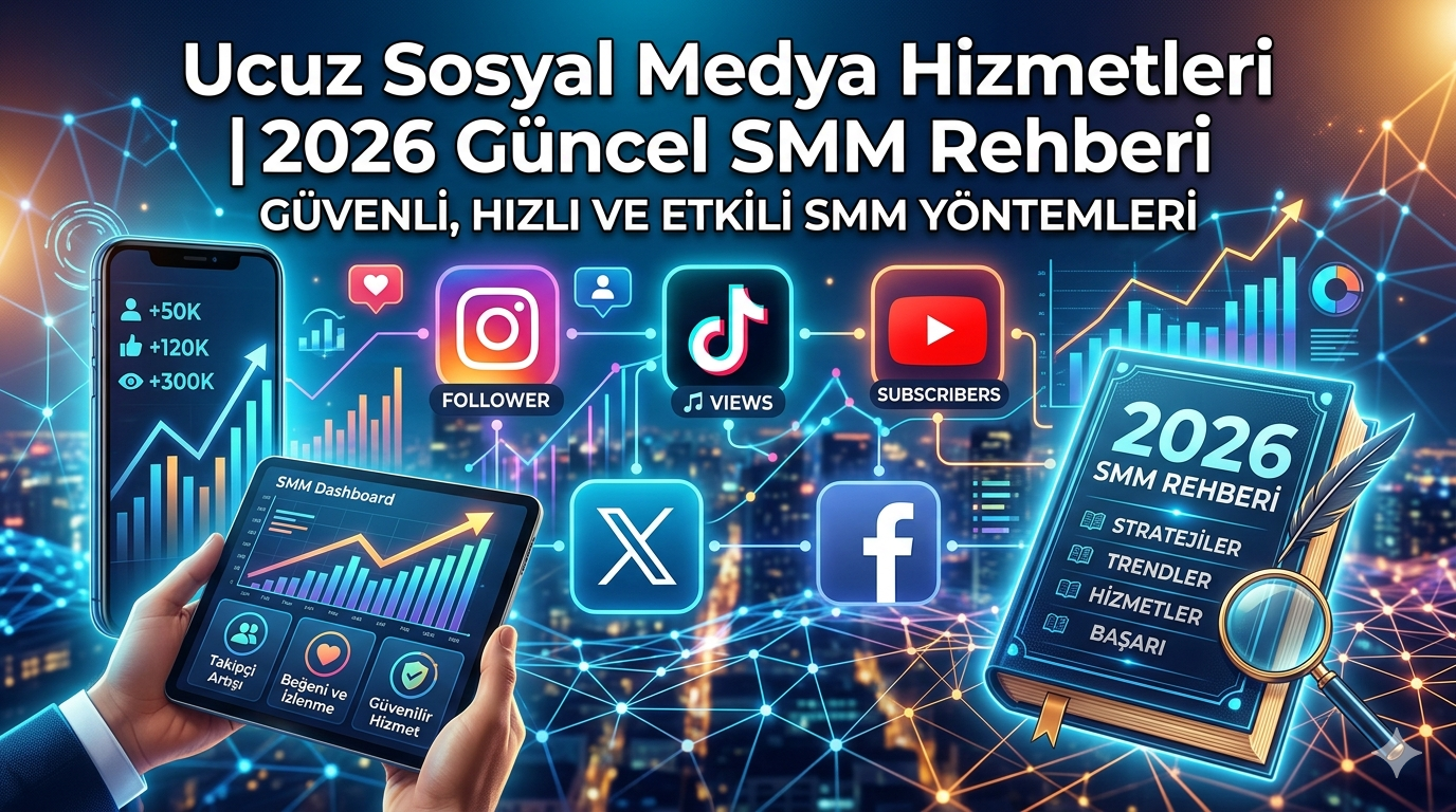 Ucuz Sosyal Medya Hizmetleri | 2026 Güncel SMM Rehberi